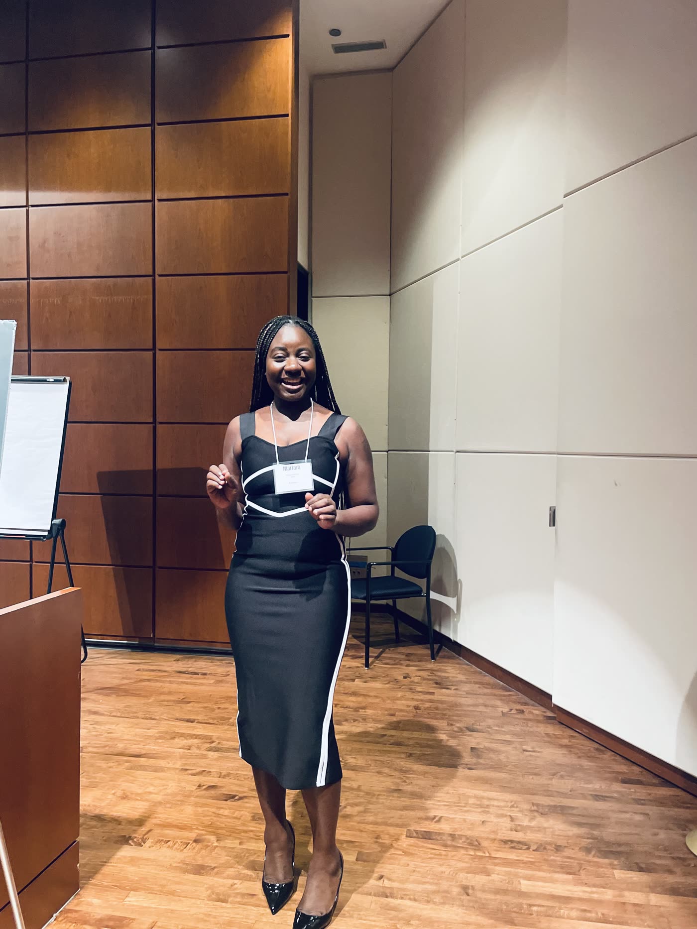 Gida founder presenting