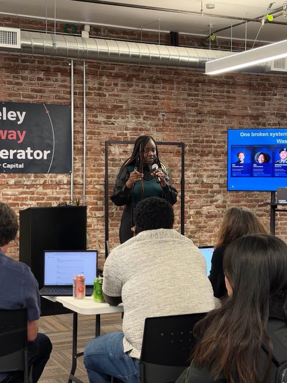 At the Berkeley Gateway accelerator